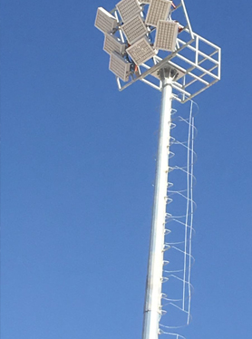 2016 UAE Dubai, UAE 25m high pole lamp