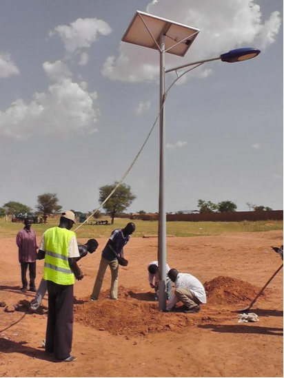 2017 Kenya dream Barca 6m 60W solar street lamp